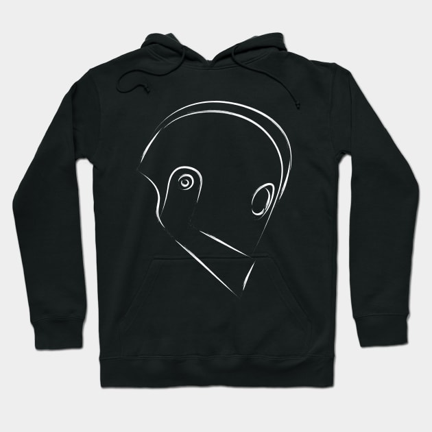 The Iron Giant Sketch Hoodie by POPITONTHEWALL